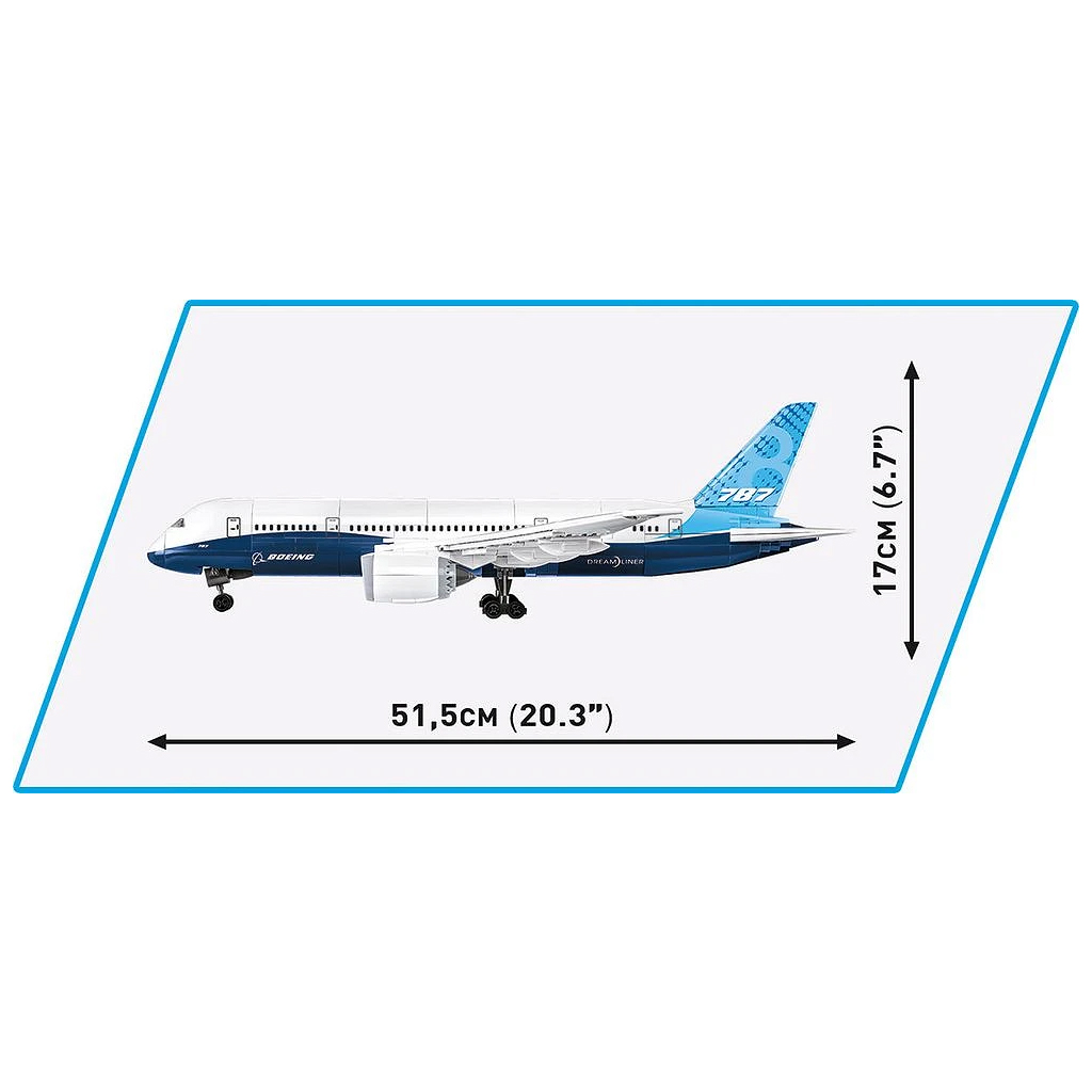 COBI: Boeing 787 Dreamliner repülő építőjáték (26603) kép 4