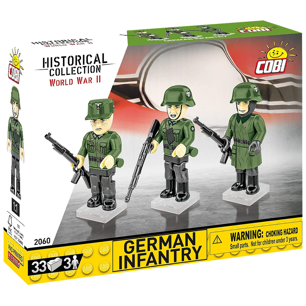 COBI: WWII Német gyalogság figura szett (2060) kép 1