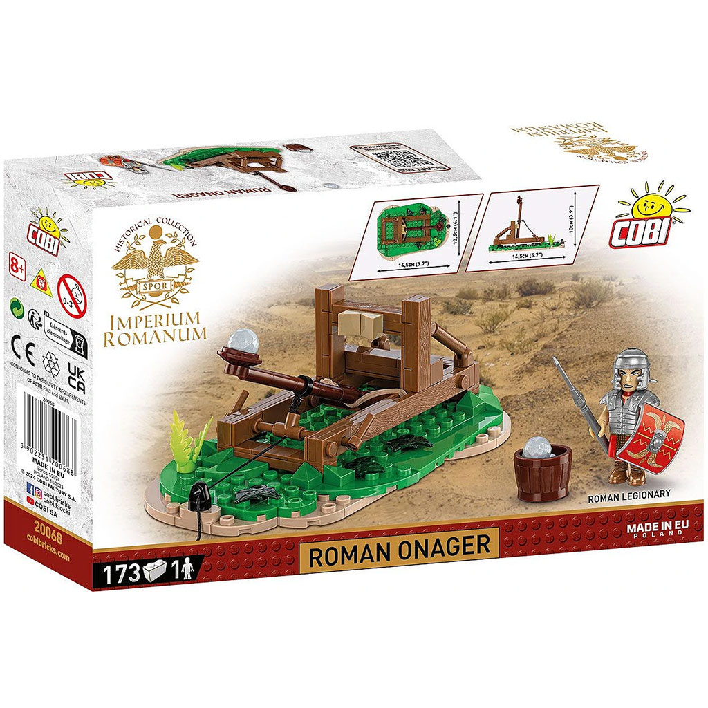 COBI: Imperium Romanum - Katapult figurával építőjáték (20068) kép 3