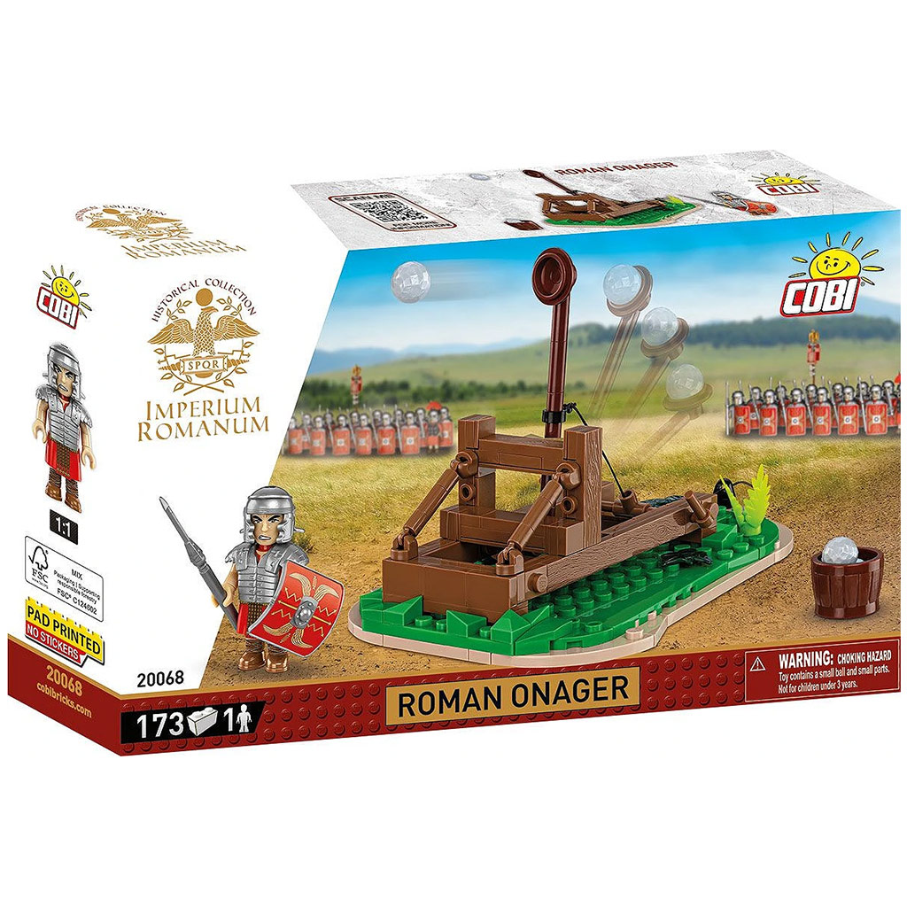 COBI: Imperium Romanum - Katapult figurával építőjáték (20068) kép 1