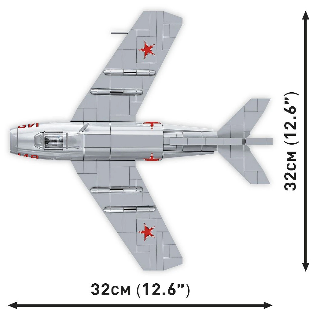 COBI: MiG-15 Fagot repülő építőjáték (2416) kép 3