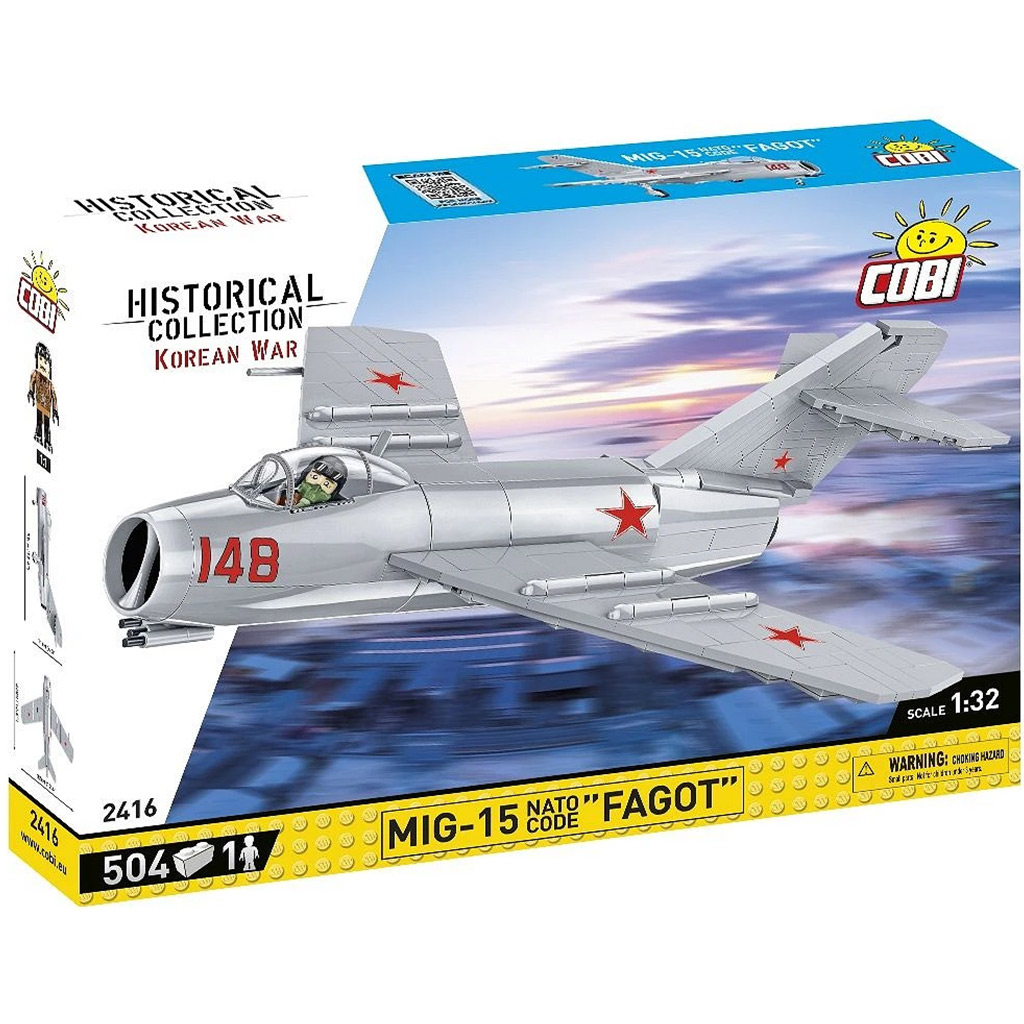 COBI: MiG-15 Fagot repülő építőjáték (2416) kép 1