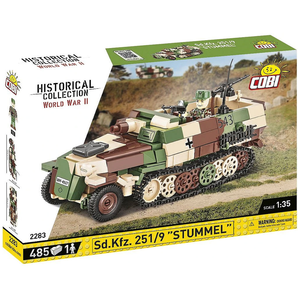 COBI: Sd.Kfz. 251/9 Stummel páncélos jármű építőjáték (3096) kép 1