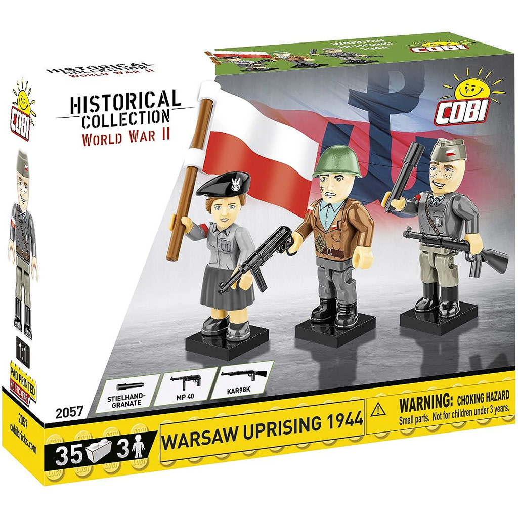 COBI: WWII Varsói lázadás figura szett (2057) kép 1