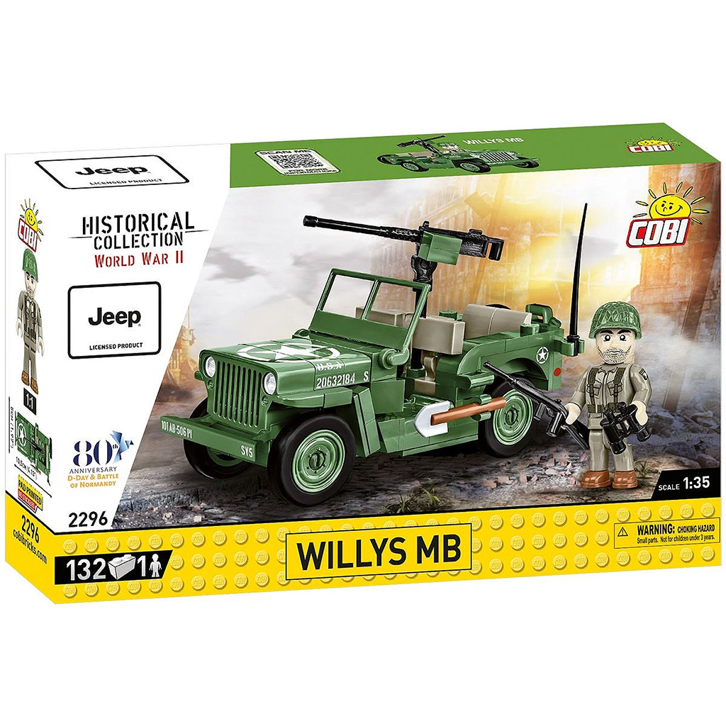 COBI: Willys MB autó építőjáték (2296) kép 1