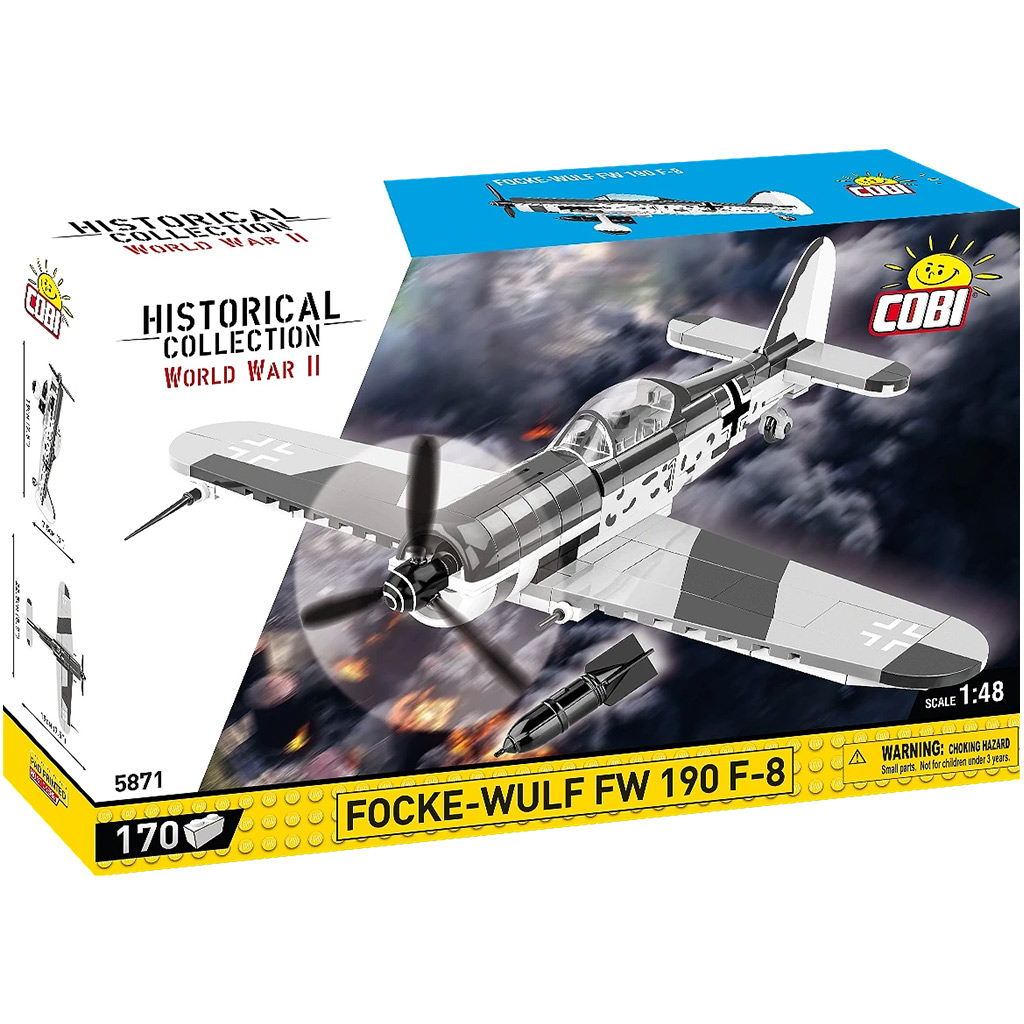 COBI: WW II Focke-Wulf FW 190 F-8 építőjáték (5871) kép 1