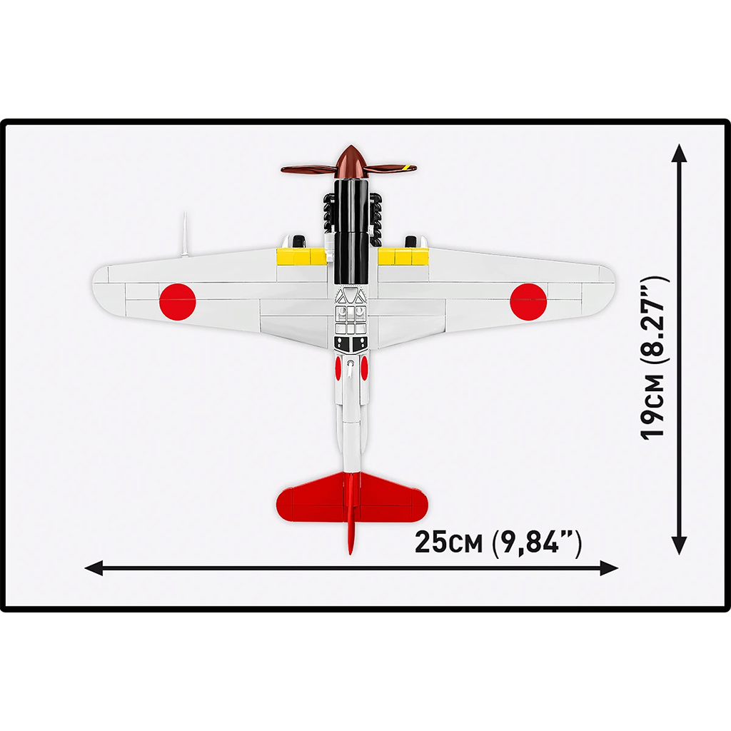 COBI: WW II Kawasaki Ki-61 Hien építőjáték (5872) kép 4