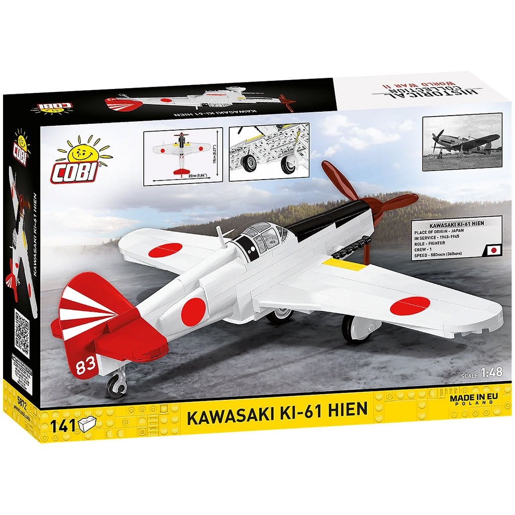 COBI: WW II Kawasaki Ki-61 Hien építőjáték (5872) kép 5