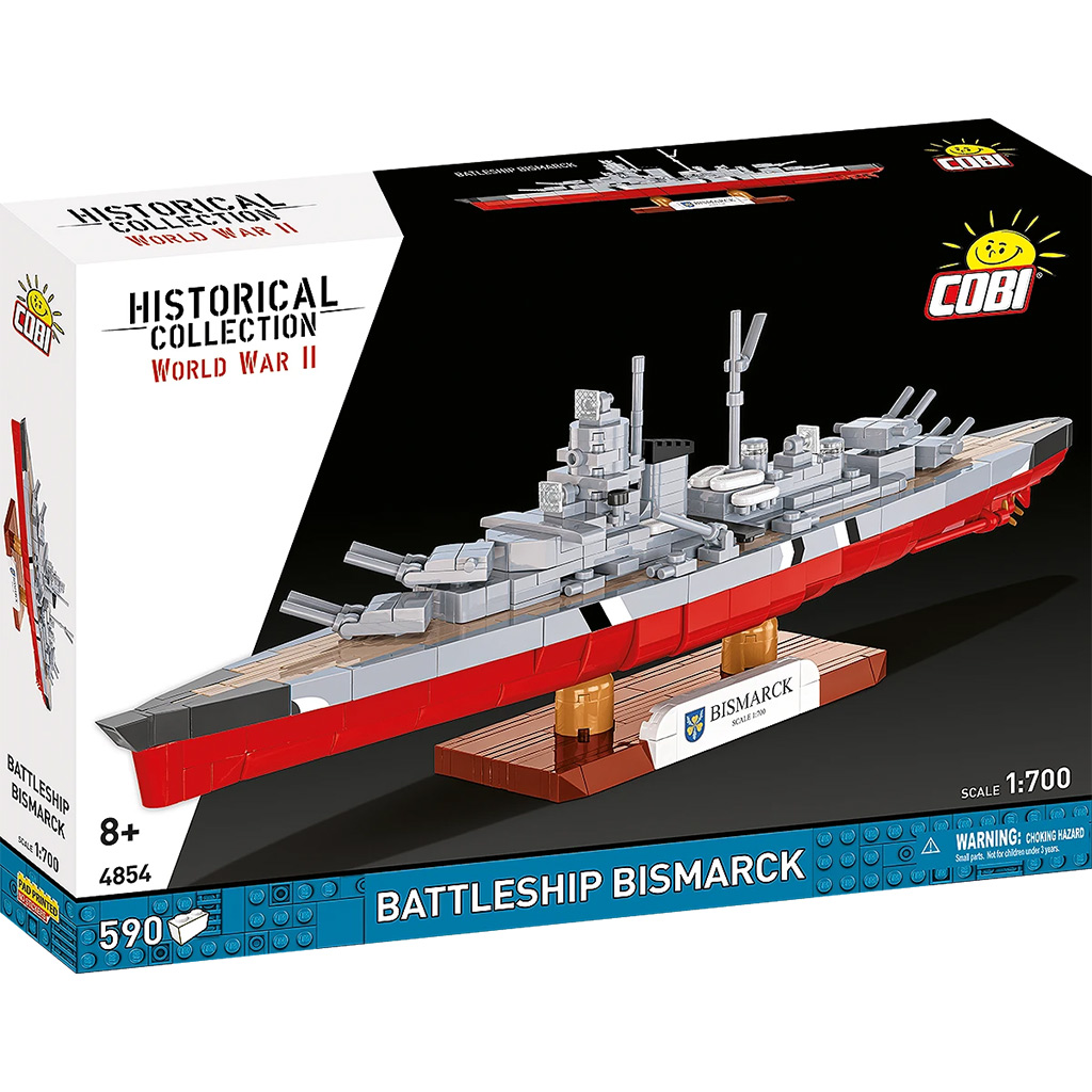 COBI: WW II Battleship Bismarck építőjáték (4854) kép 1