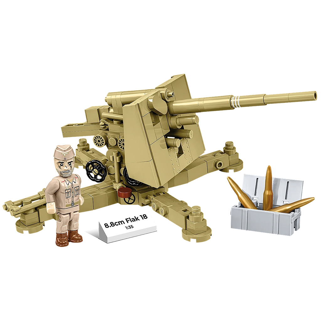 COBI: WW II 8.8cm Flak 18 építőjáték (3141) kép 2