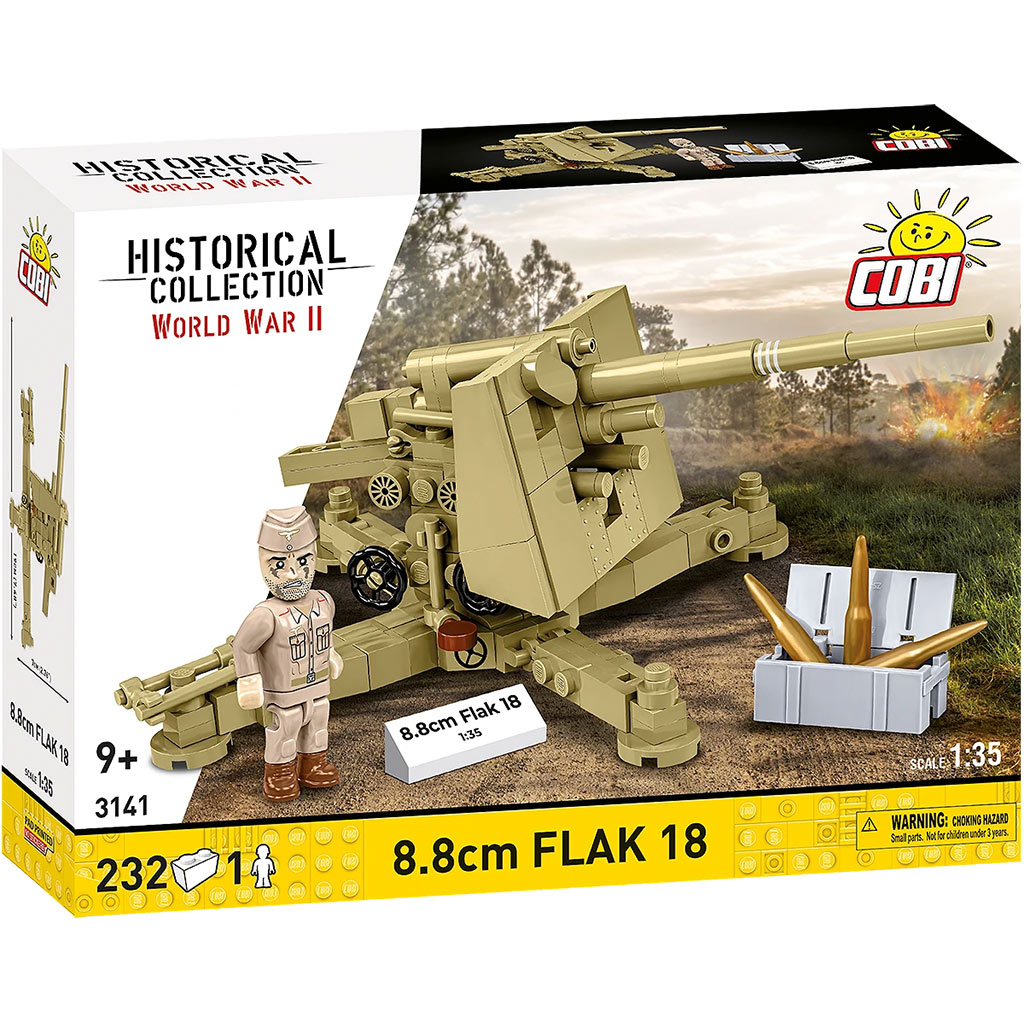 COBI: WW II 8.8cm Flak 18 építőjáték (3141) kép 1