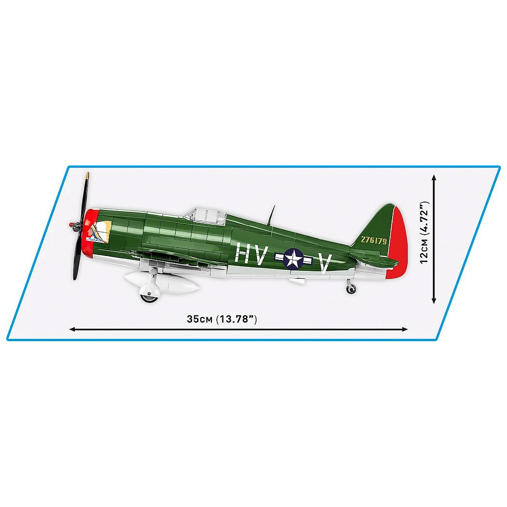COBI: WW II P-47 Thunderbolt építőjáték (5737) kép 4