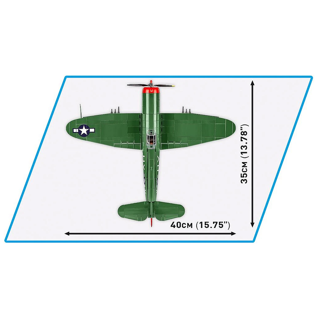 COBI: WW II P-47 Thunderbolt építőjáték (5737) kép 5