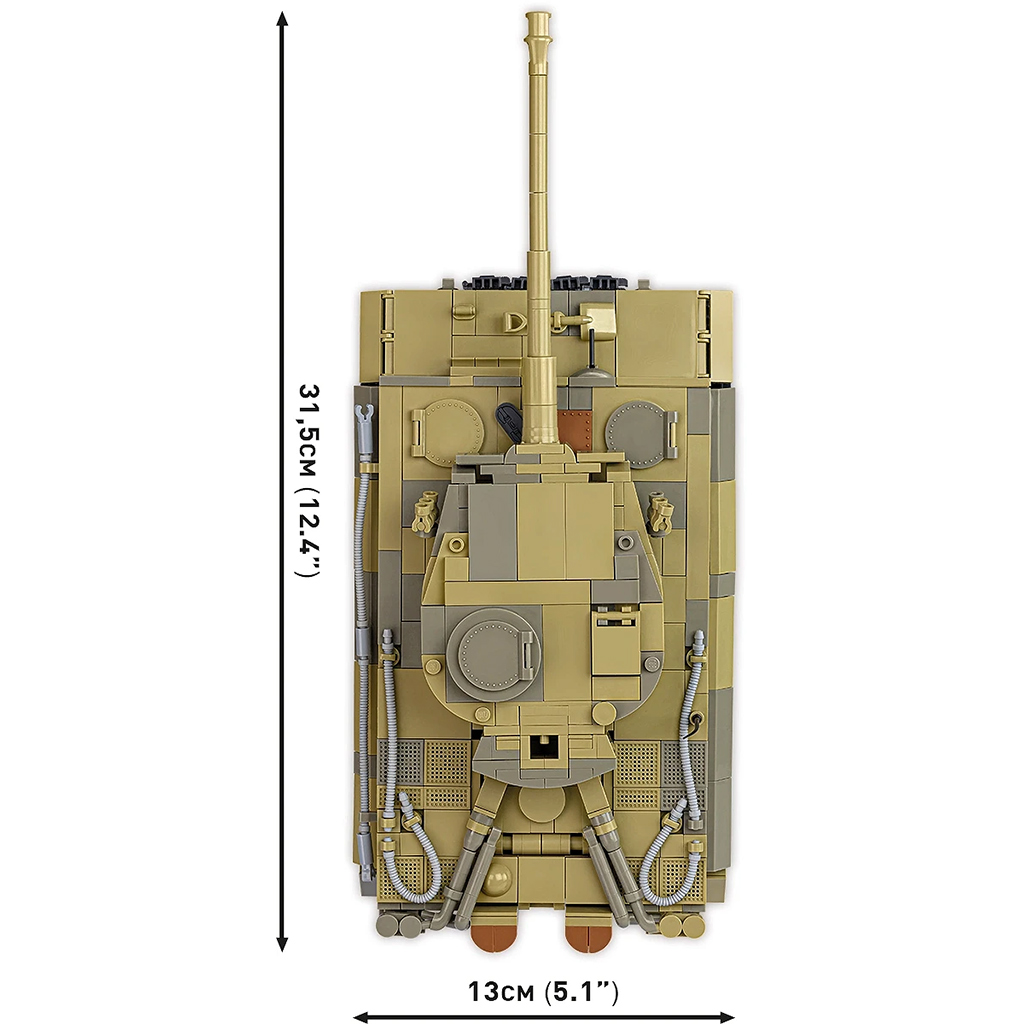COBI: Panzer VI Tiger no131 építőjáték (2588) kép 10