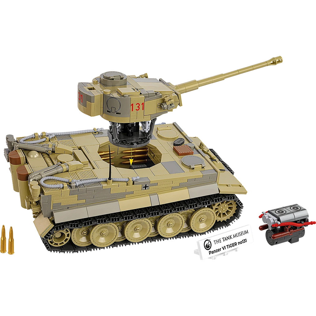 COBI: Panzer VI Tiger no131 építőjáték (2588) kép 3