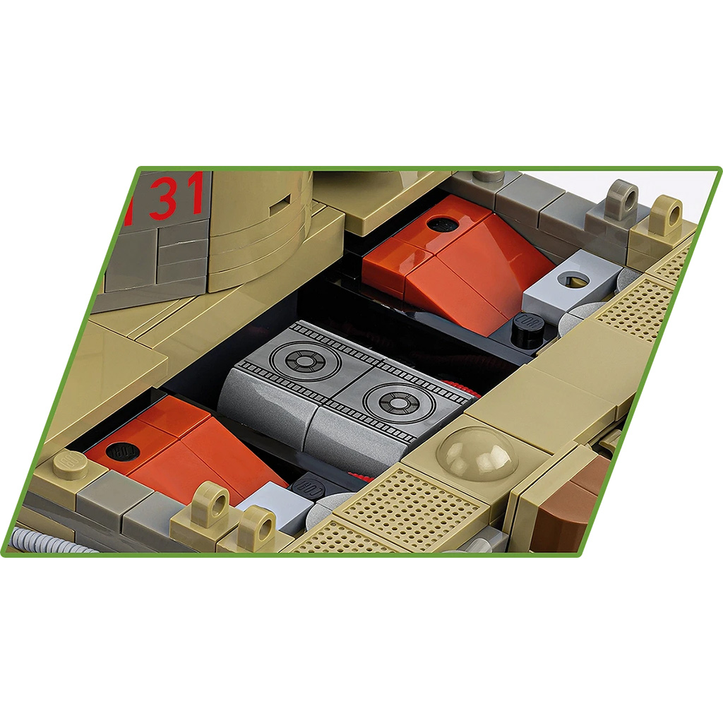 COBI: Panzer VI Tiger no131 építőjáték (2588) kép 5