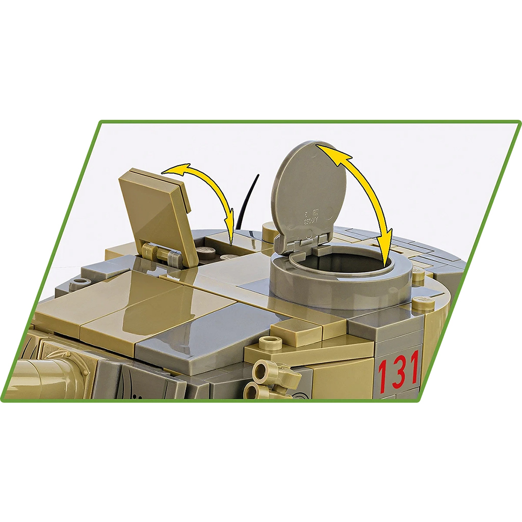 COBI: Panzer VI Tiger no131 építőjáték (2588) kép 7