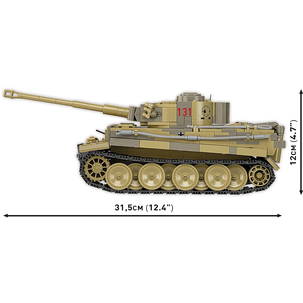 COBI: Panzer VI Tiger no131 építőjáték (2588) kép 9