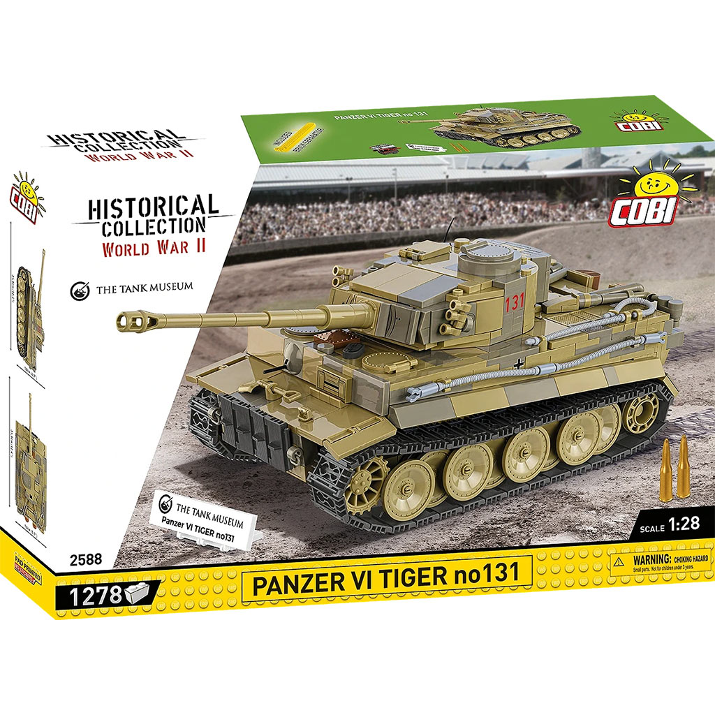 COBI: Panzer VI Tiger no131 építőjáték (2588) kép 1