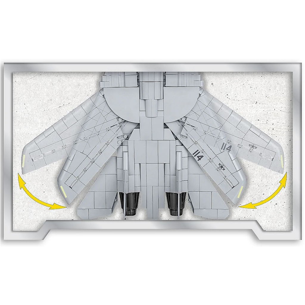 COBI: Top Gun F-14A Tomcat™ építőjáték (5811A) kép 4