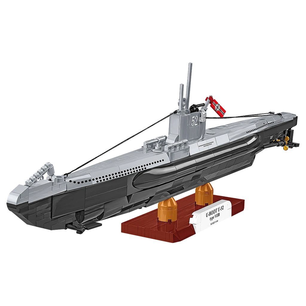COBI: WW II U-Boot U-52 (Type VIIB) hajó építőjáték (4852) kép 2