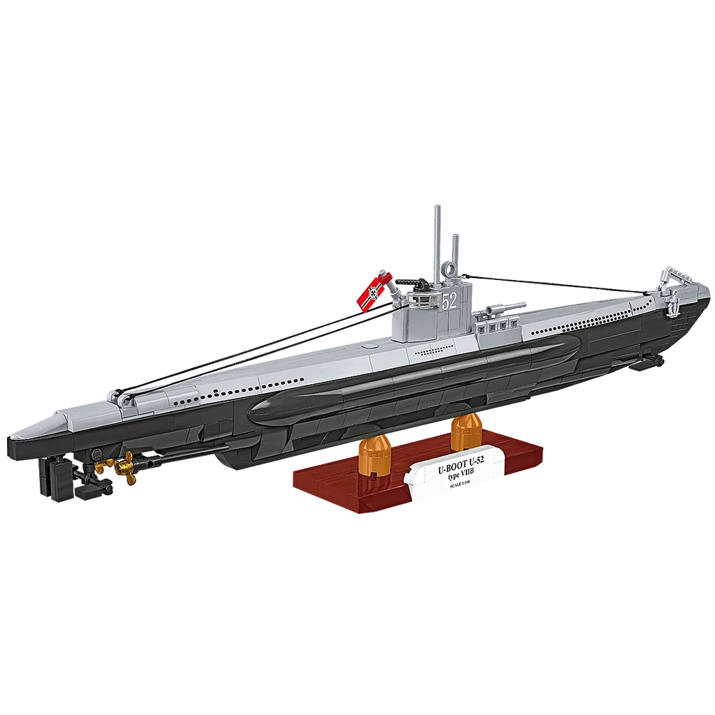 COBI: WW II U-Boot U-52 (Type VIIB) hajó építőjáték (4852) kép 3