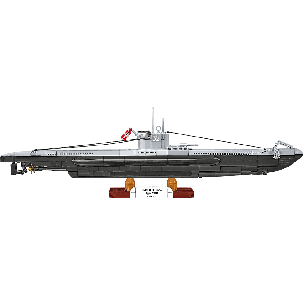 COBI: WW II U-Boot U-52 (Type VIIB) hajó építőjáték (4852) kép 6
