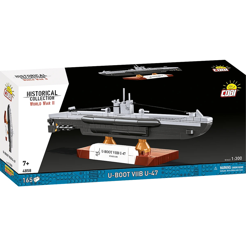 COBI: WW II U-Boot VIIB U-47 építőjáték (4858) kép 1