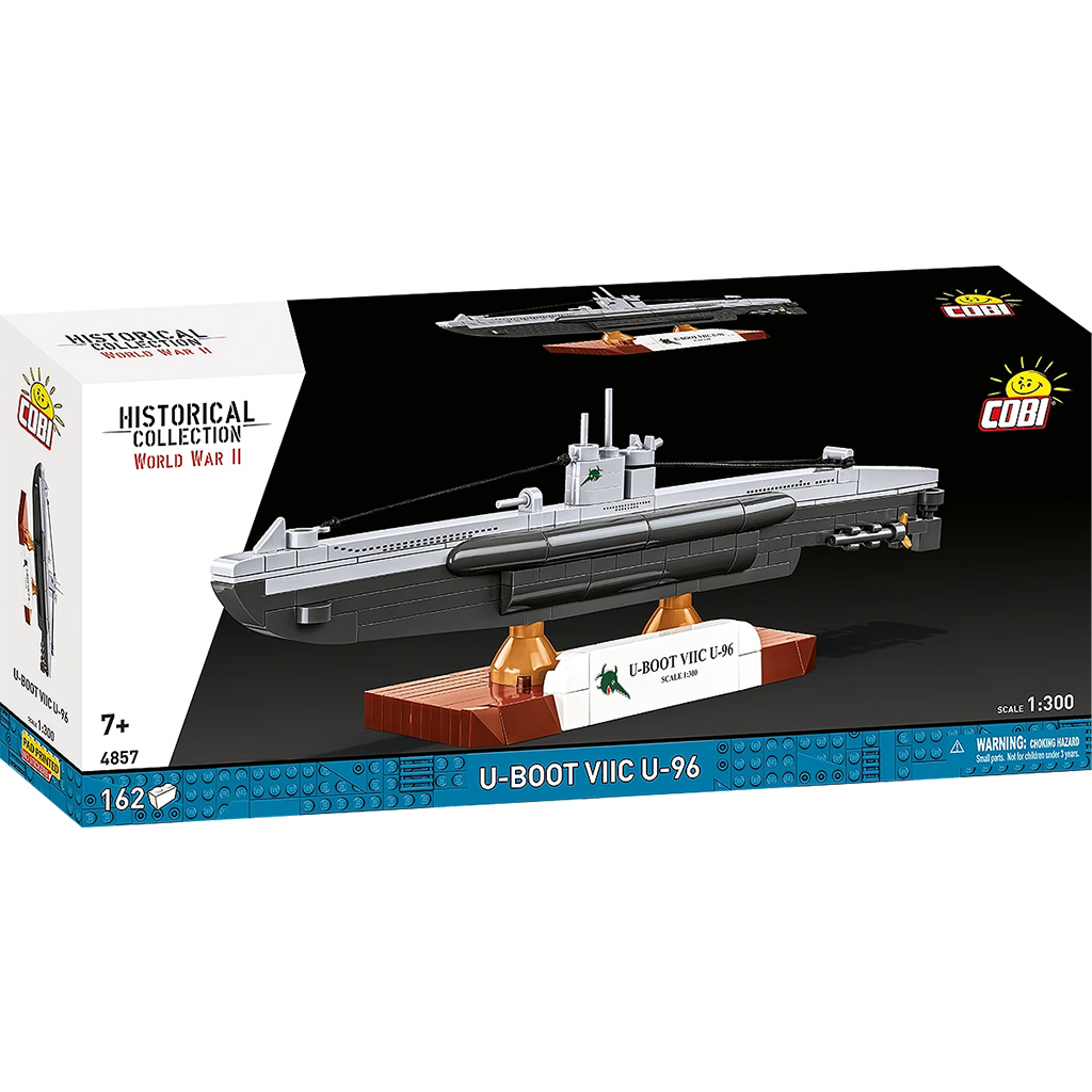 COBI: WW II U-Boot VIIC U-96 építőjáték (4857) kép 1