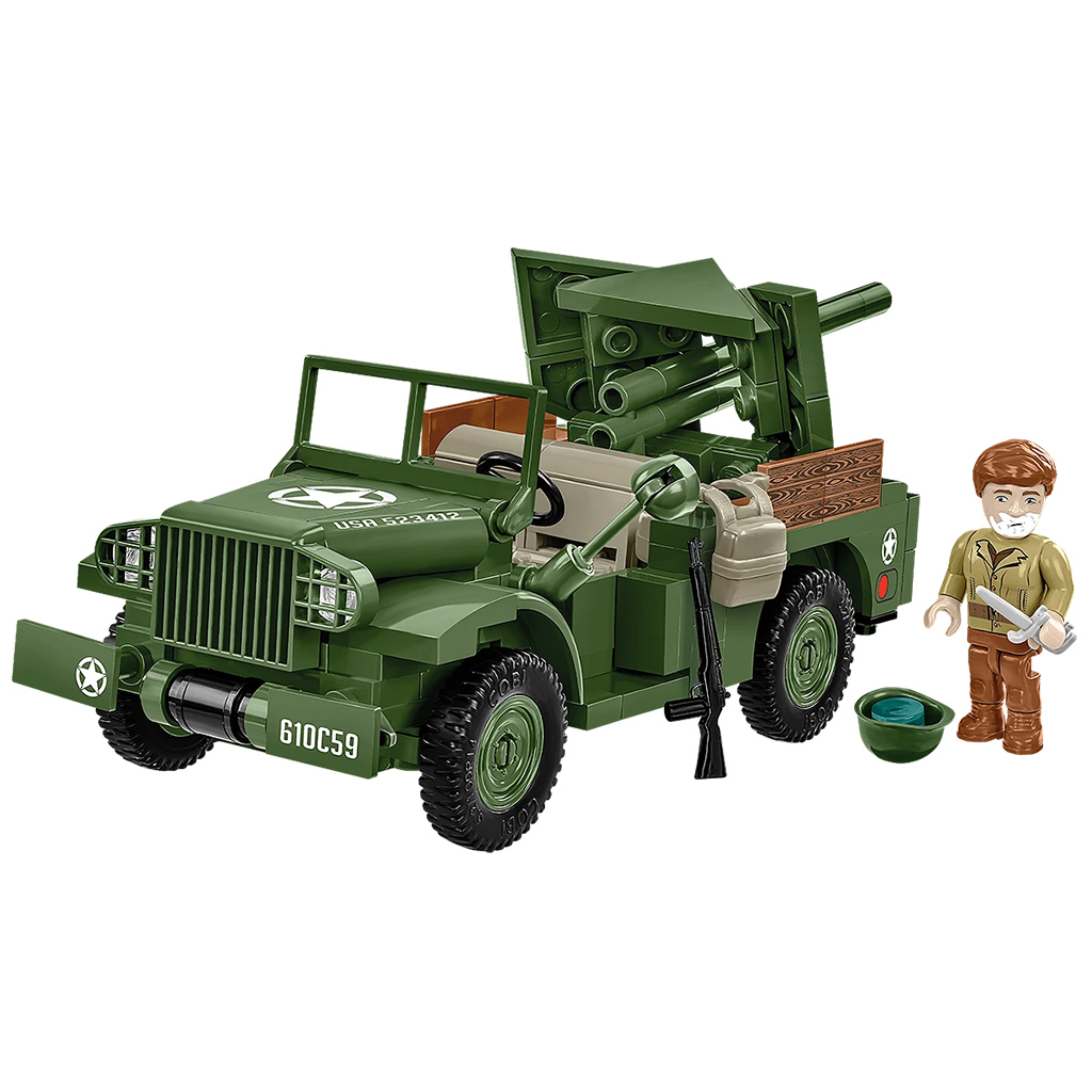 COBI: WW II 37mm GMC M6 Fargo építőjáték (3116) kép 2