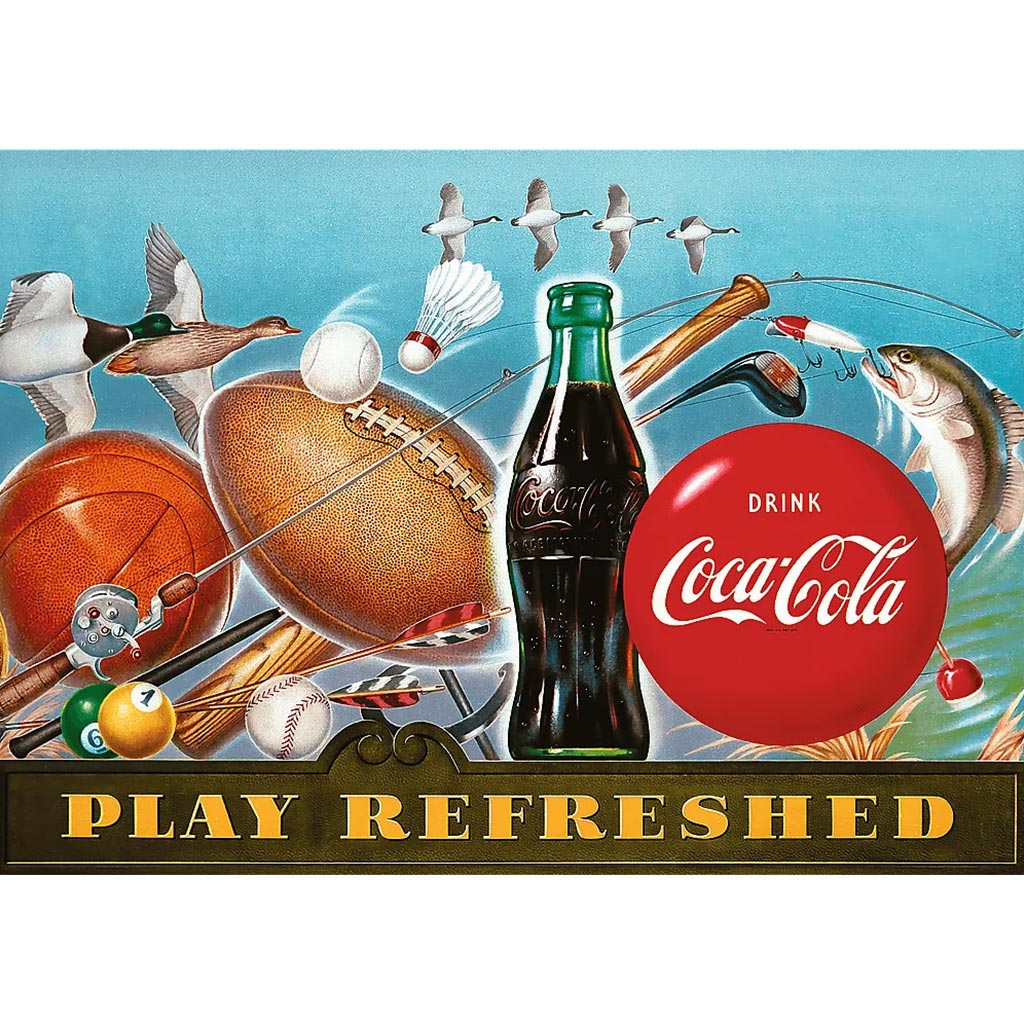 Coca-Cola az üdítő pillanat 1000db-os Prémium plus quality puzzle - Trefl kép 2