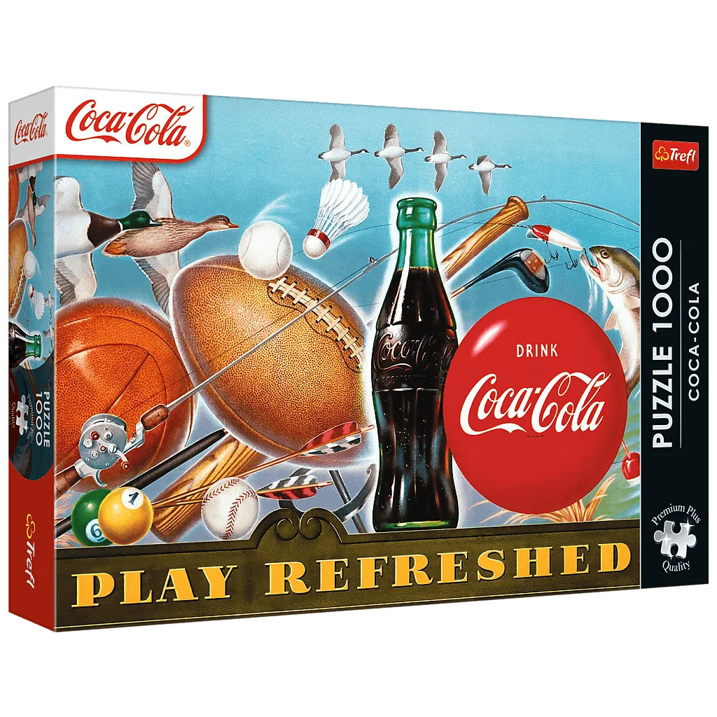 Coca-Cola az üdítő pillanat 1000db-os Prémium plus quality puzzle - Trefl kép 1