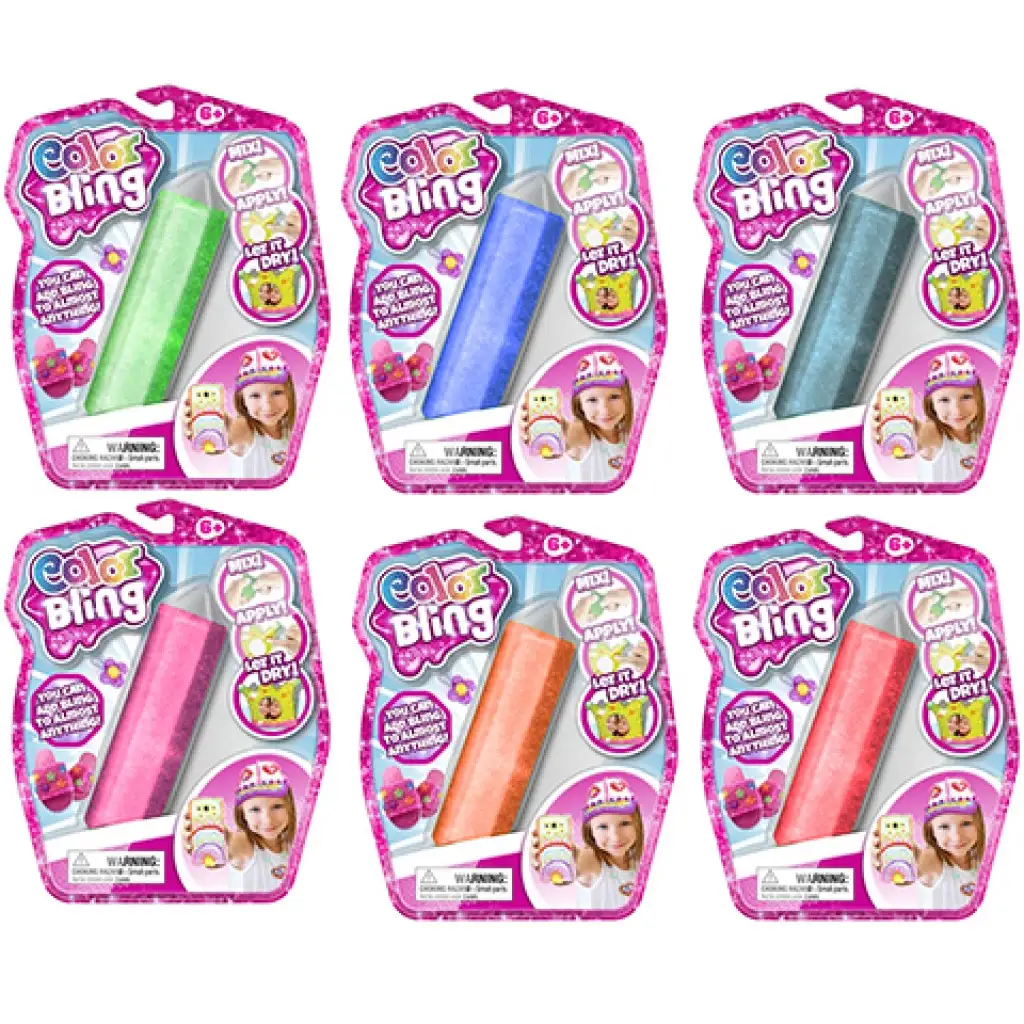 Color Bling: 1db-os kicsi utántöltő 4 féle színben kép 1