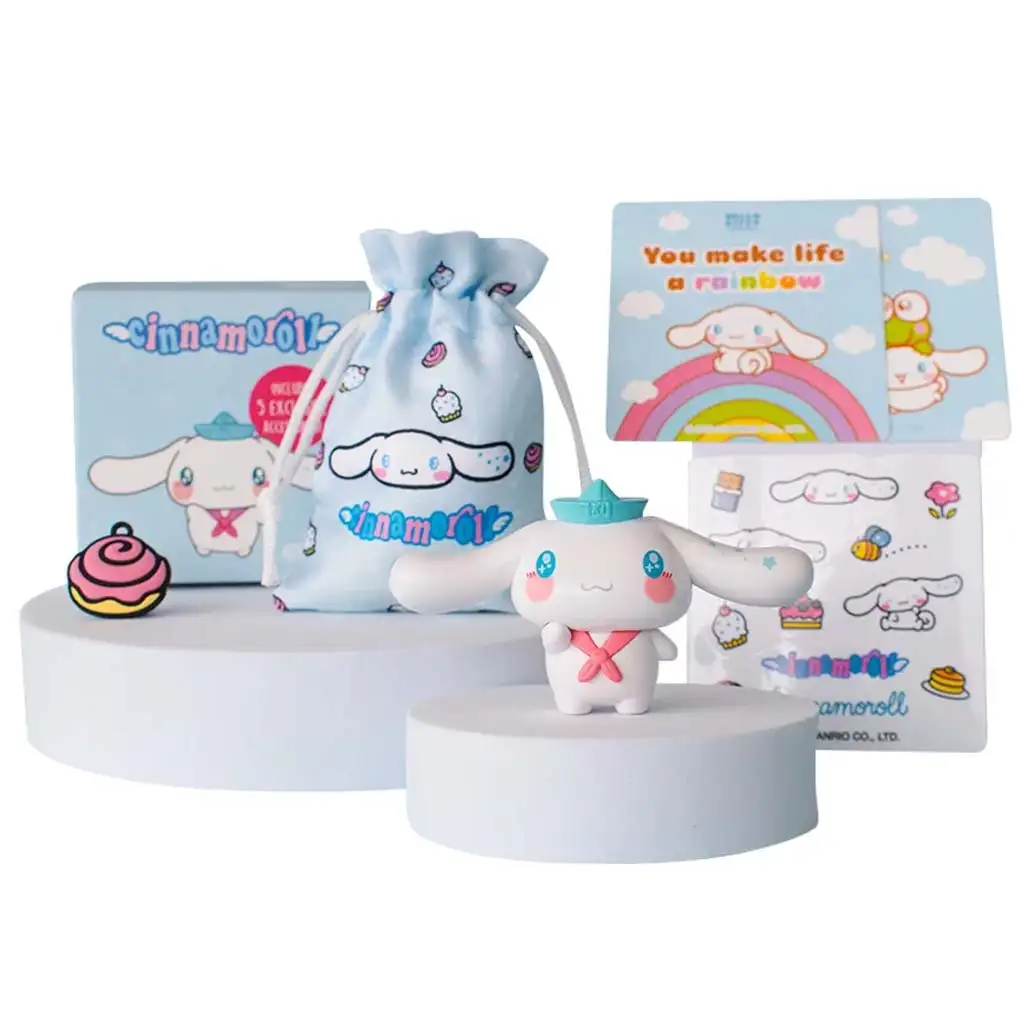 Hello Kitty: Cinnamoroll Figura Dobozban kiegészítőkkel 6cm kép 1