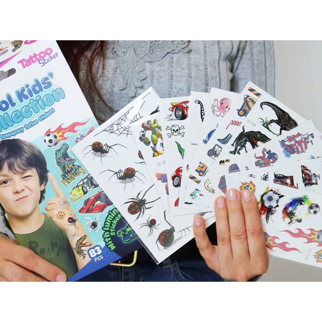 TyToo: Cool Kids' Collection Tetoválás Matrica Szett kép 3