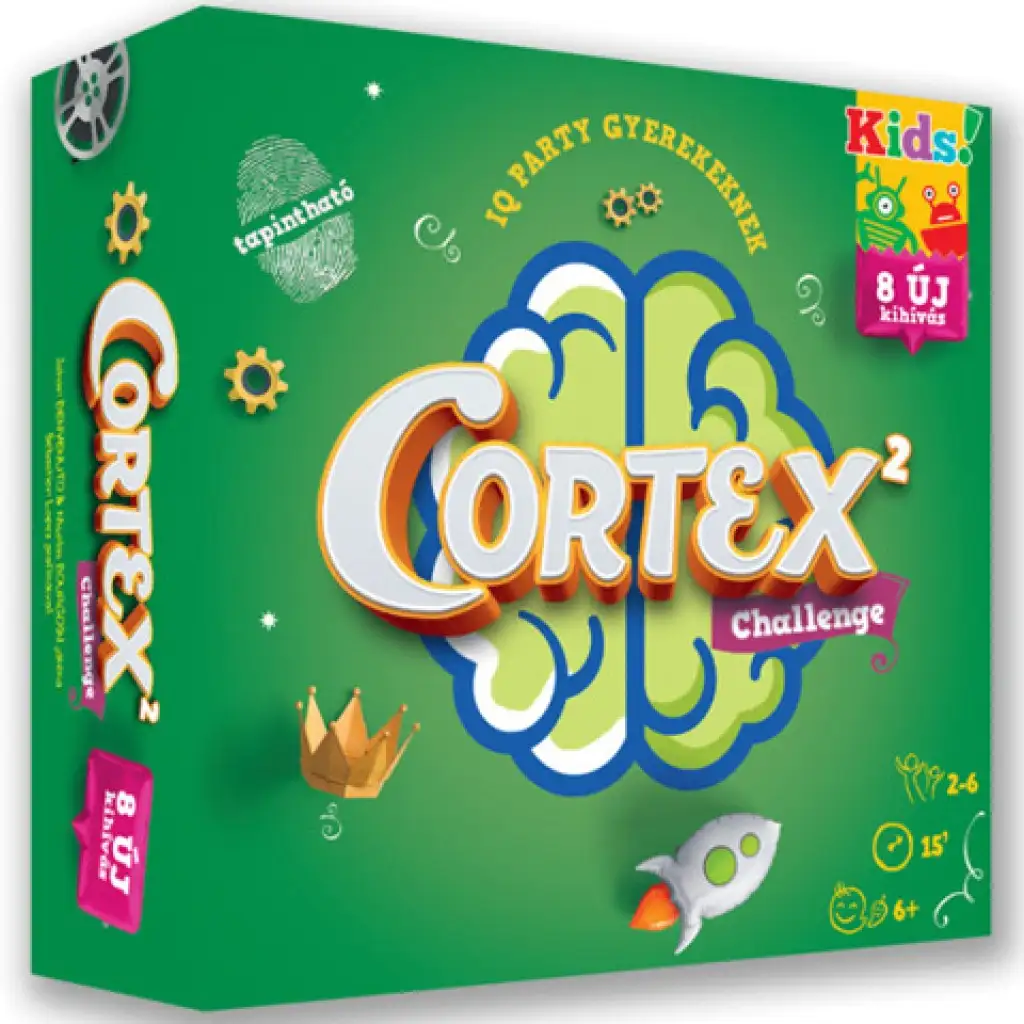 Cortex Kids Challenge 2 - IQ party társasjáték kép 1