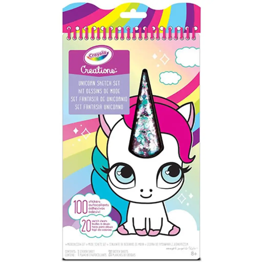 Crayola Creations: Unikornis matricás rajzkészlet kép 1