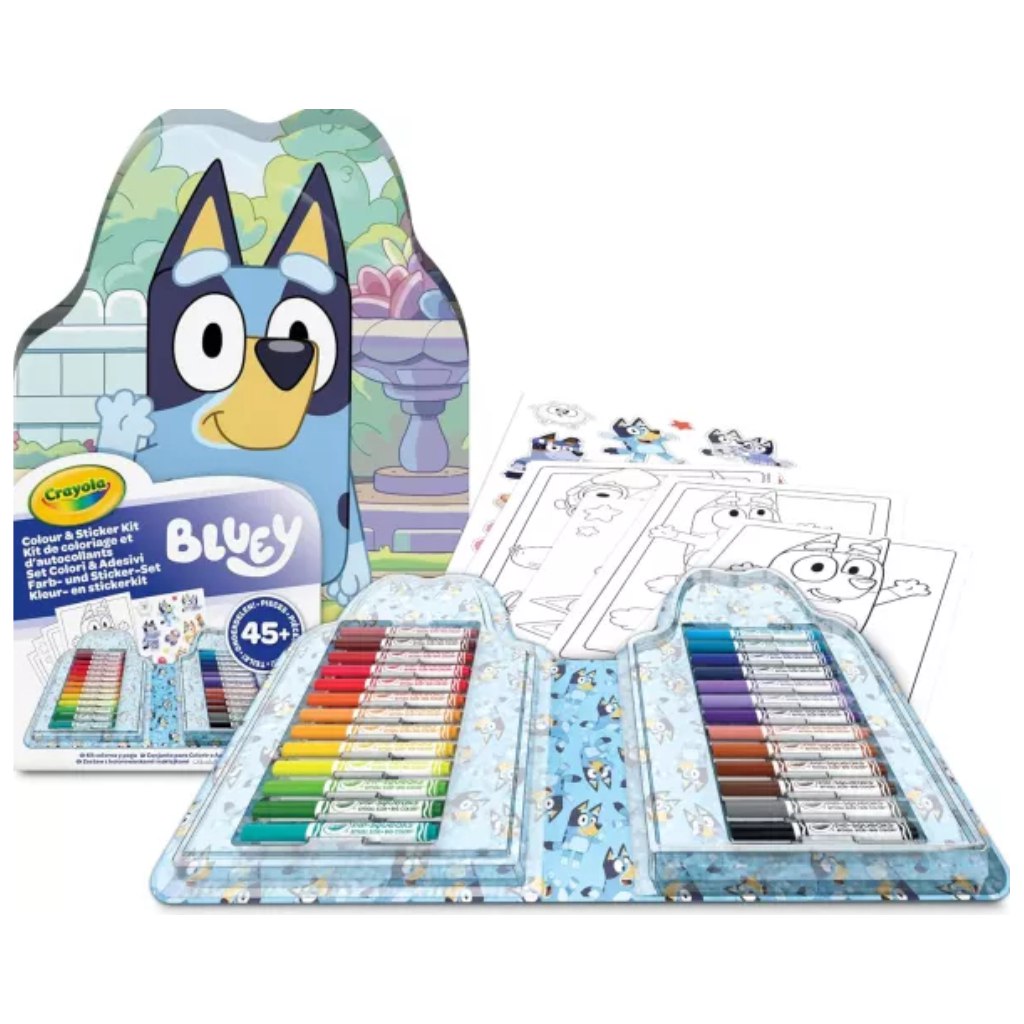 Crayola: Bluey kreatív készlet matricákkal kép 1