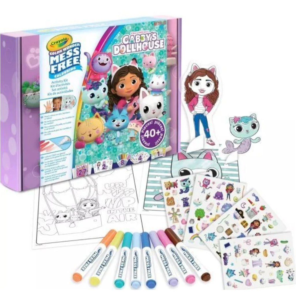Crayola: Color Wonder Gabi babaháza foglalkoztató szett kép 1