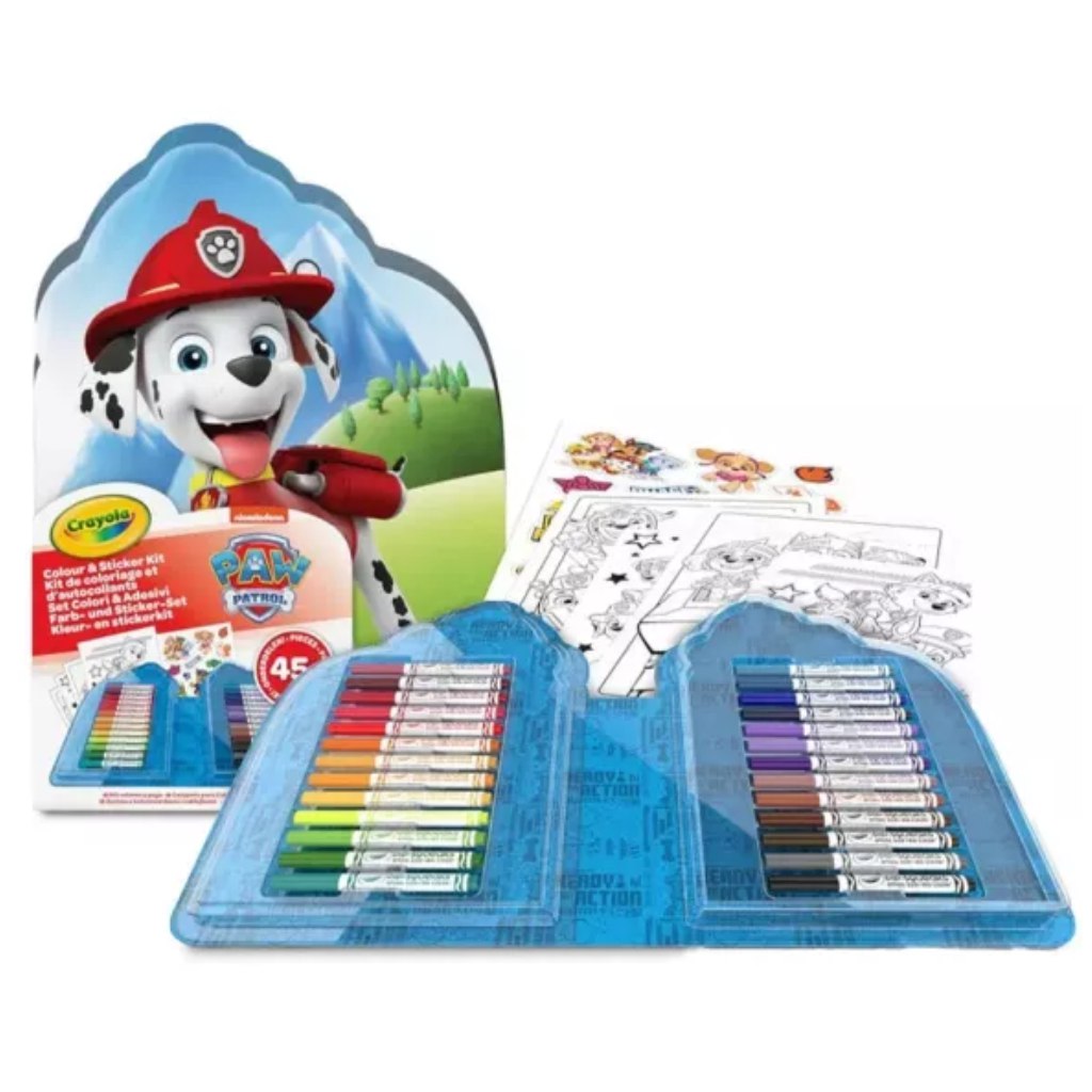 Crayola: Mancs őrjárat kreatív készlet matricákkal kép 1