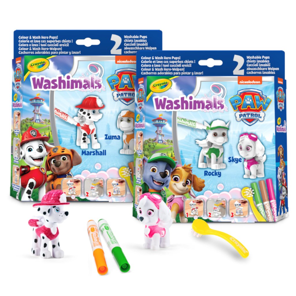 Crayola: Washimals Mancs őrjárat szett több változatban kép 1