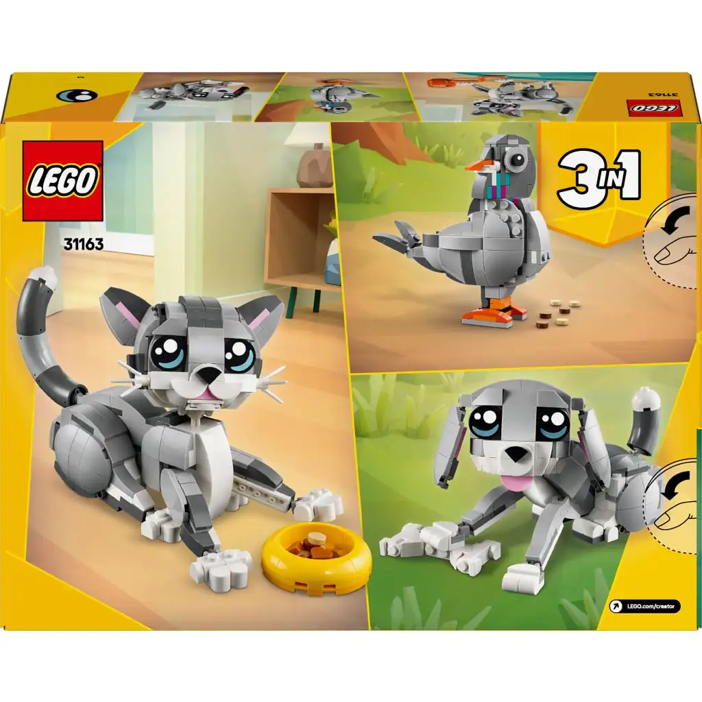 LEGO® Creator: Játékos cica (31163) kép 2