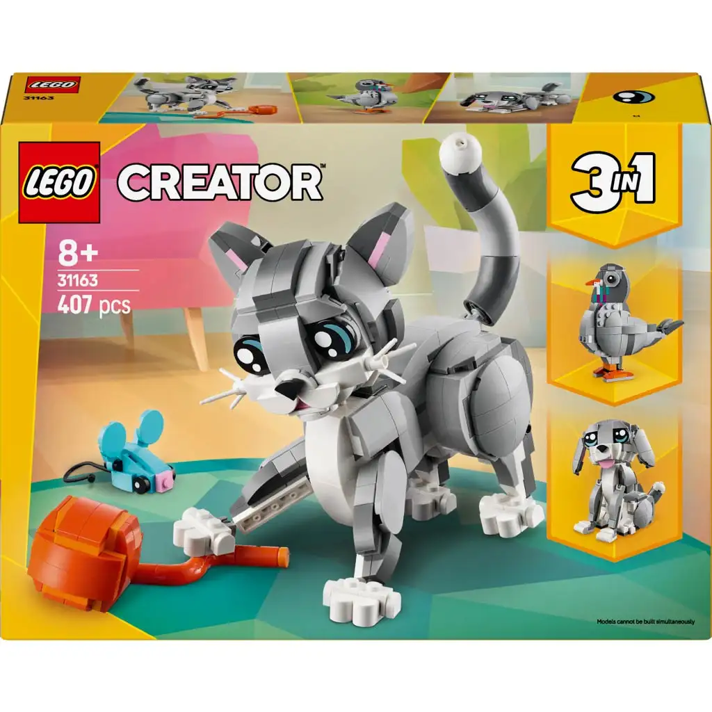 LEGO® Creator: Játékos cica (31163) kép 1