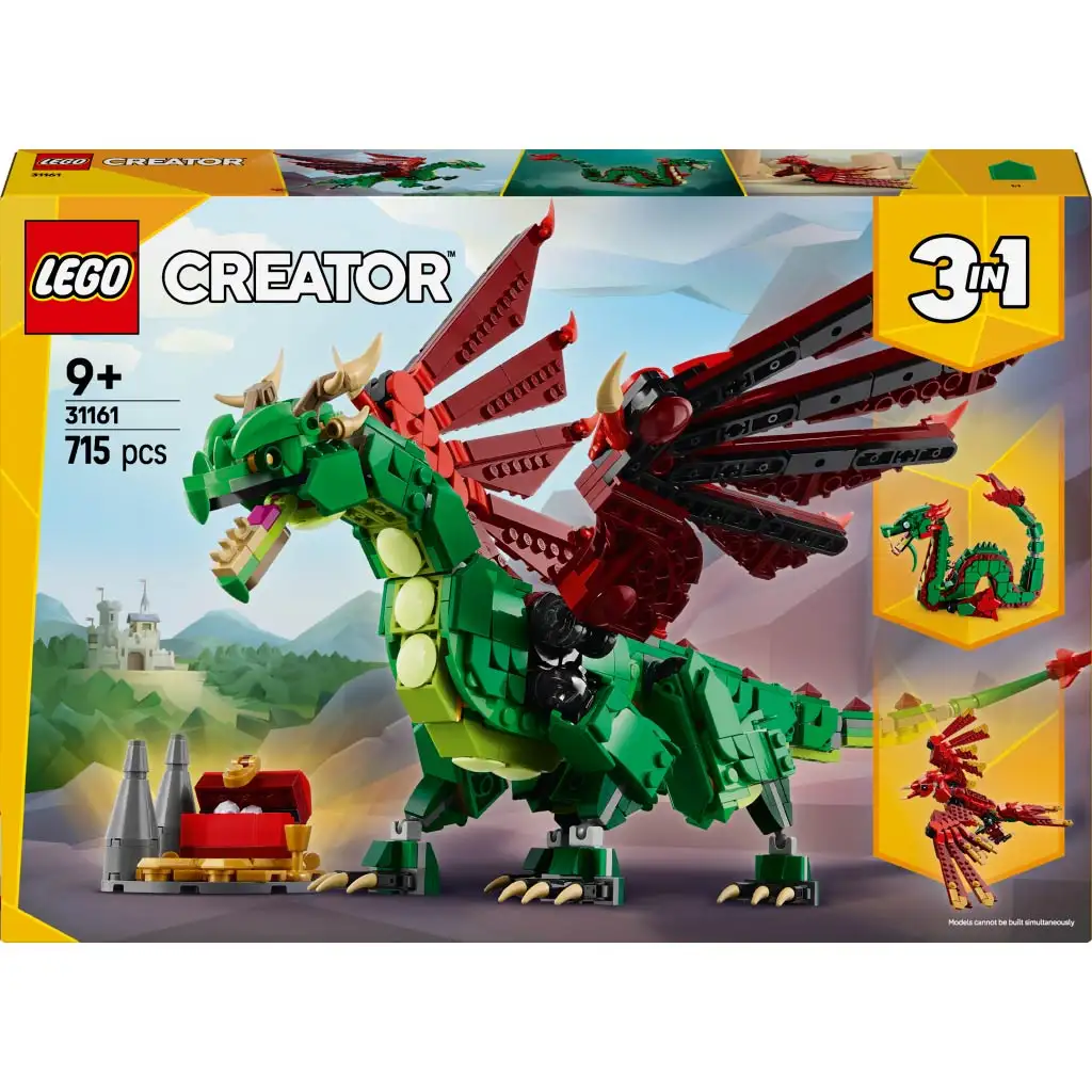 LEGO® Creator: Középkori sárkány (31161) kép 1
