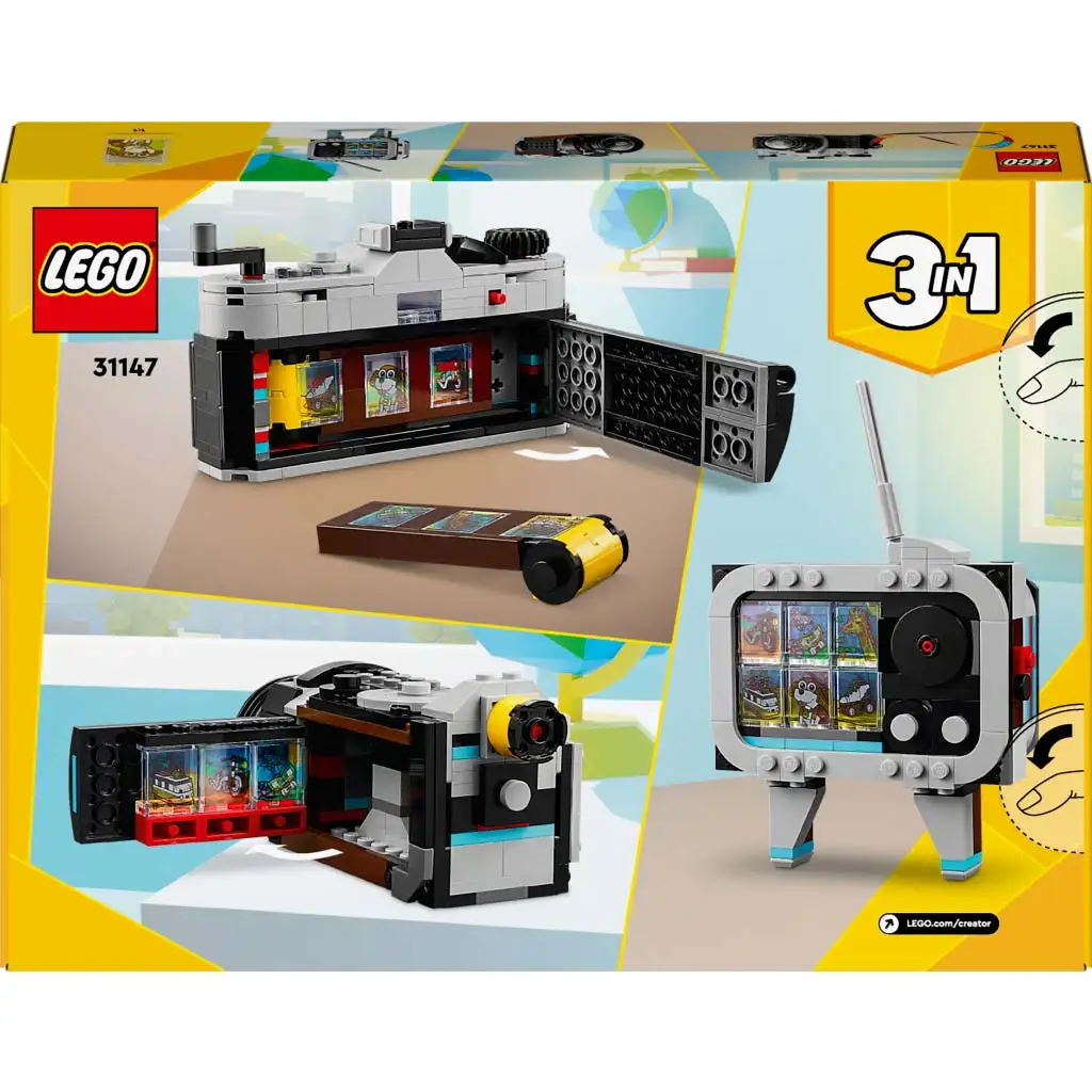 LEGO® Creator: Retró fényképezőgép (31147) kép 2