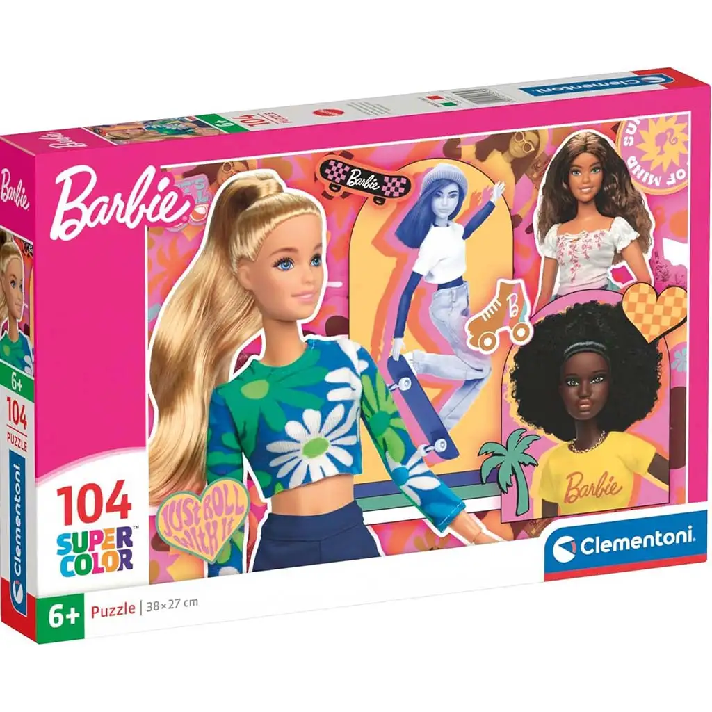 Csodálatos Barbie babák 104db-os Supercolor puzzle - Clementoni kép 1