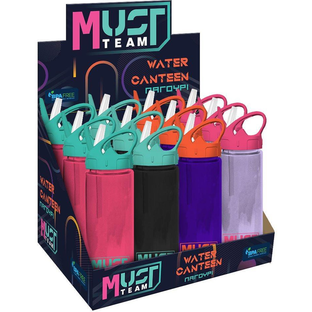 Luna: Must Team műanyag kulacs többféle változatban 500ml 1db kép 1