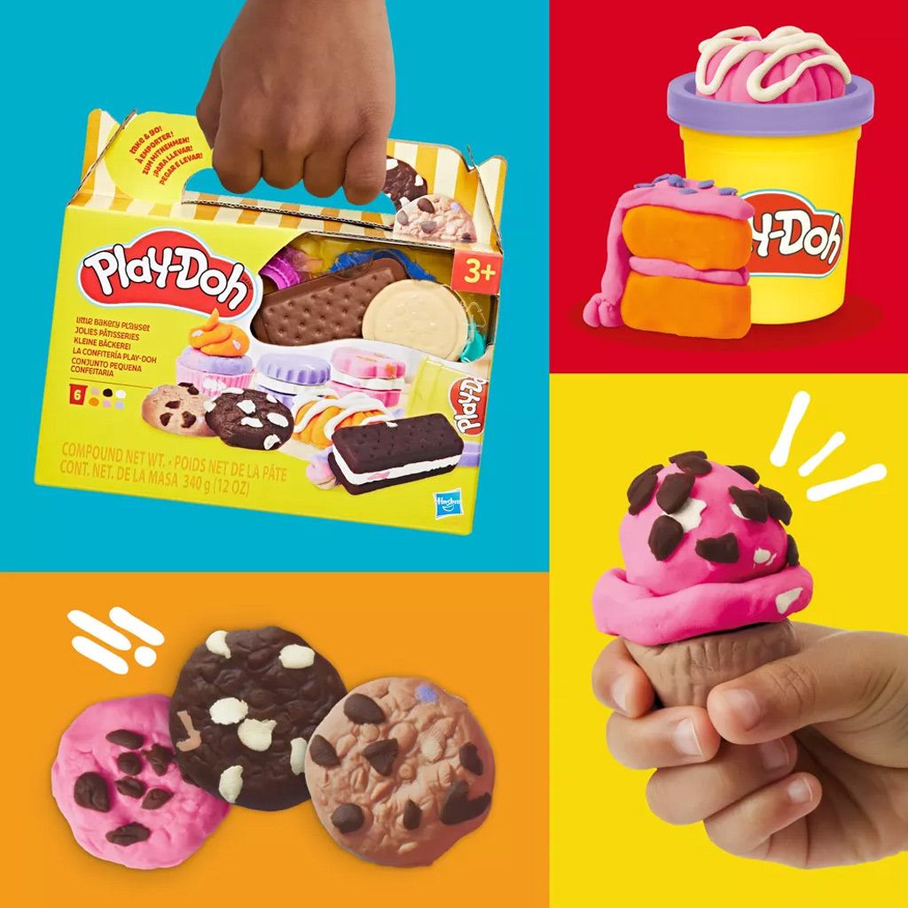 Play-Doh: Ételformák - Cukrászda játékszett - Hasbro kép 4