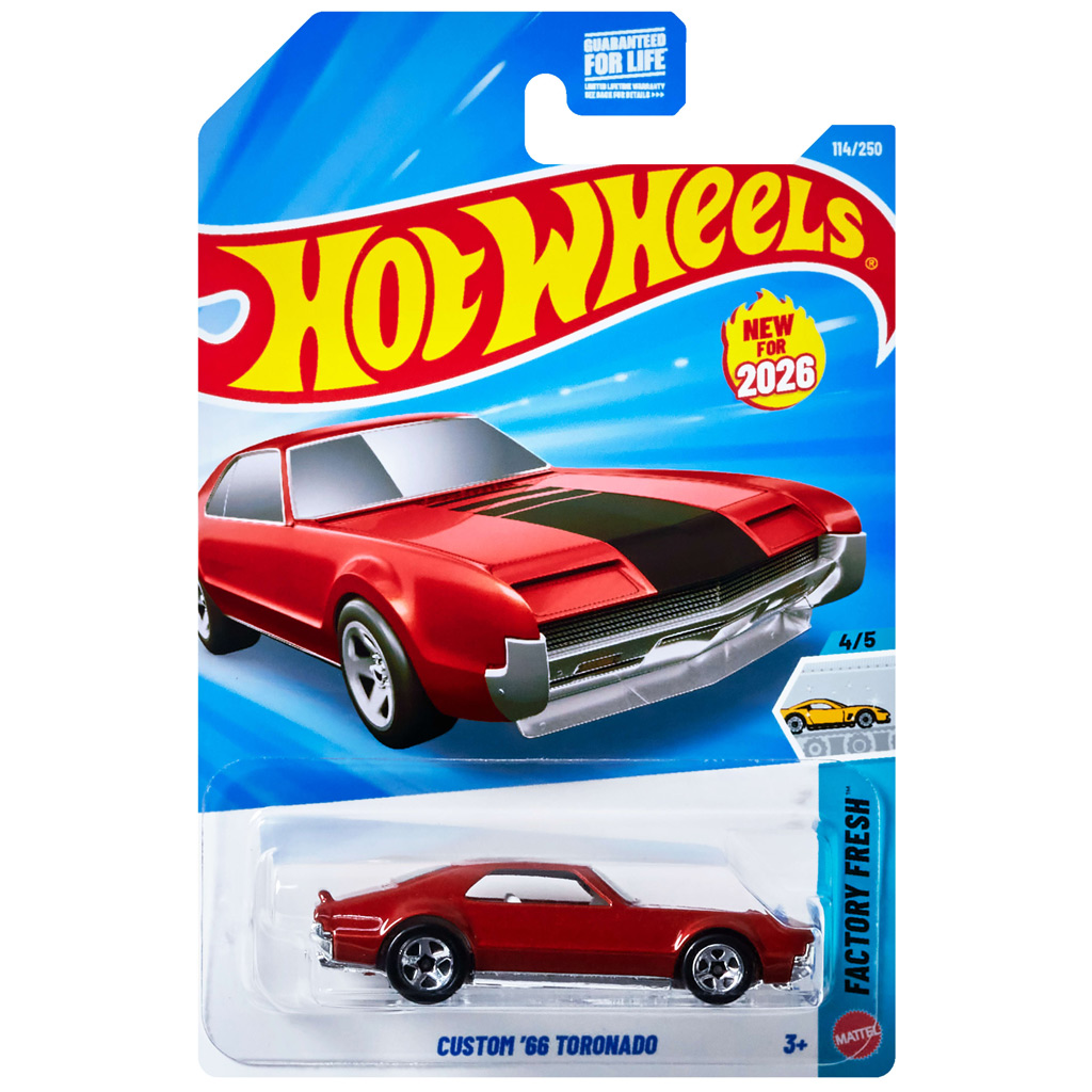Hot Wheels: Custom '66 Toronado kisautó 1/64 - Mattel kép 1