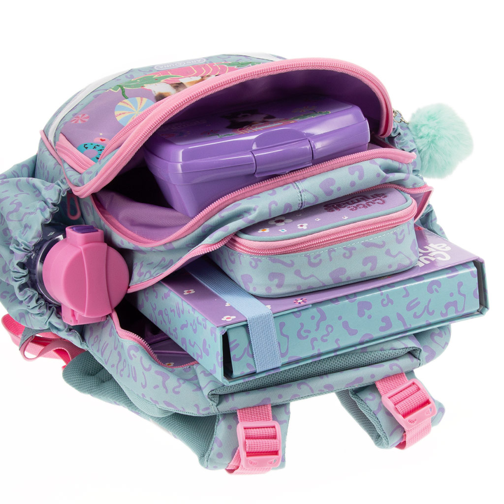 Ars Una: Cute animals-Aussie anatómiai 33×43×22cm-es iskolatáska hátizsák kép 9